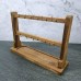 Woodenrry Wooden Jewelry Display Stand – Elegant Wood Organizer for Rings, Necklaces, Bracelets & Earrings – Natural Wood Finish