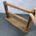 Woodenrry Wooden Jewelry Display Stand – Elegant Wood Organizer for Rings, Necklaces, Bracelets & Earrings – Natural Wood Finish