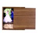 Woodenrry Walnut Wooden Storage Box – Elegant Handmade Keepsake Box for Jewelry, Watches, Trinkets & Memorabilia – Durable Wood Organizer with Smooth Finish