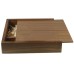 Woodenrry Walnut Wooden Storage Box – Elegant Handmade Keepsake Box for Jewelry, Watches, Trinkets & Memorabilia – Durable Wood Organizer with Smooth Finish